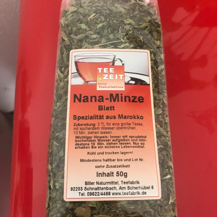 Nana-Minze Blatt